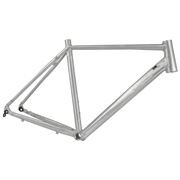  Gravel-Bike Rahmen, Alu, roh, Größe M 54 27,5"-29"
