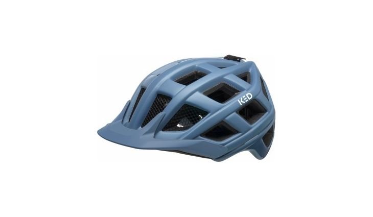 KED Helm Crom blue grey matt L 57-62 cm