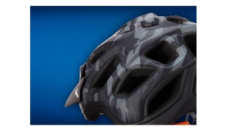 KED Helm Crom light grey ash grey matt L 57-62 cm